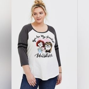 Torrid Disney UP shirt